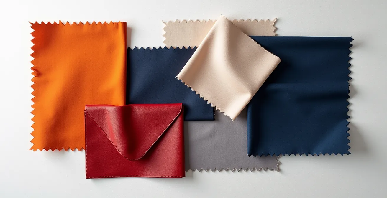 Palette de couleurs emblématiques des maisons de luxe françaises